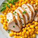Warm Corn & Chicken Herb Plate - Fresh Start 30: A Journey To Better Health